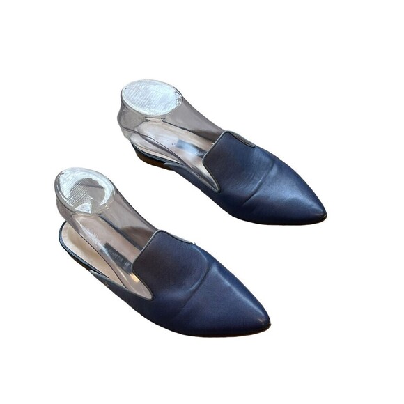 LAFAYETTE 148 NEW YORK Ombre Vento Pointed-Toe Suede Mules in Blue Size 37.5 - Picture 3 of 8